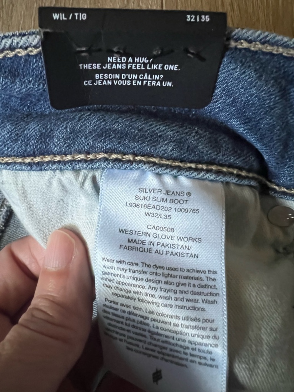 SILVER JEANS Suki Slim Boot Curvy Mid Rise Jean NWT - Picture 8 of 10